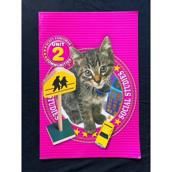 SCOTT FORESMAN Unit 1-6 Lot Social Studies GIANT Classroom Size 16x24 Books - Picture 7 of 16